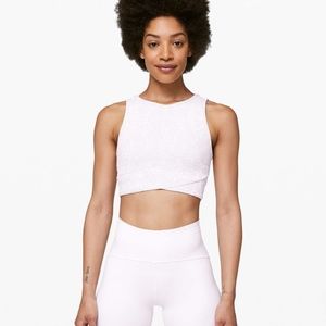 lululemon energetic edge cropped tank